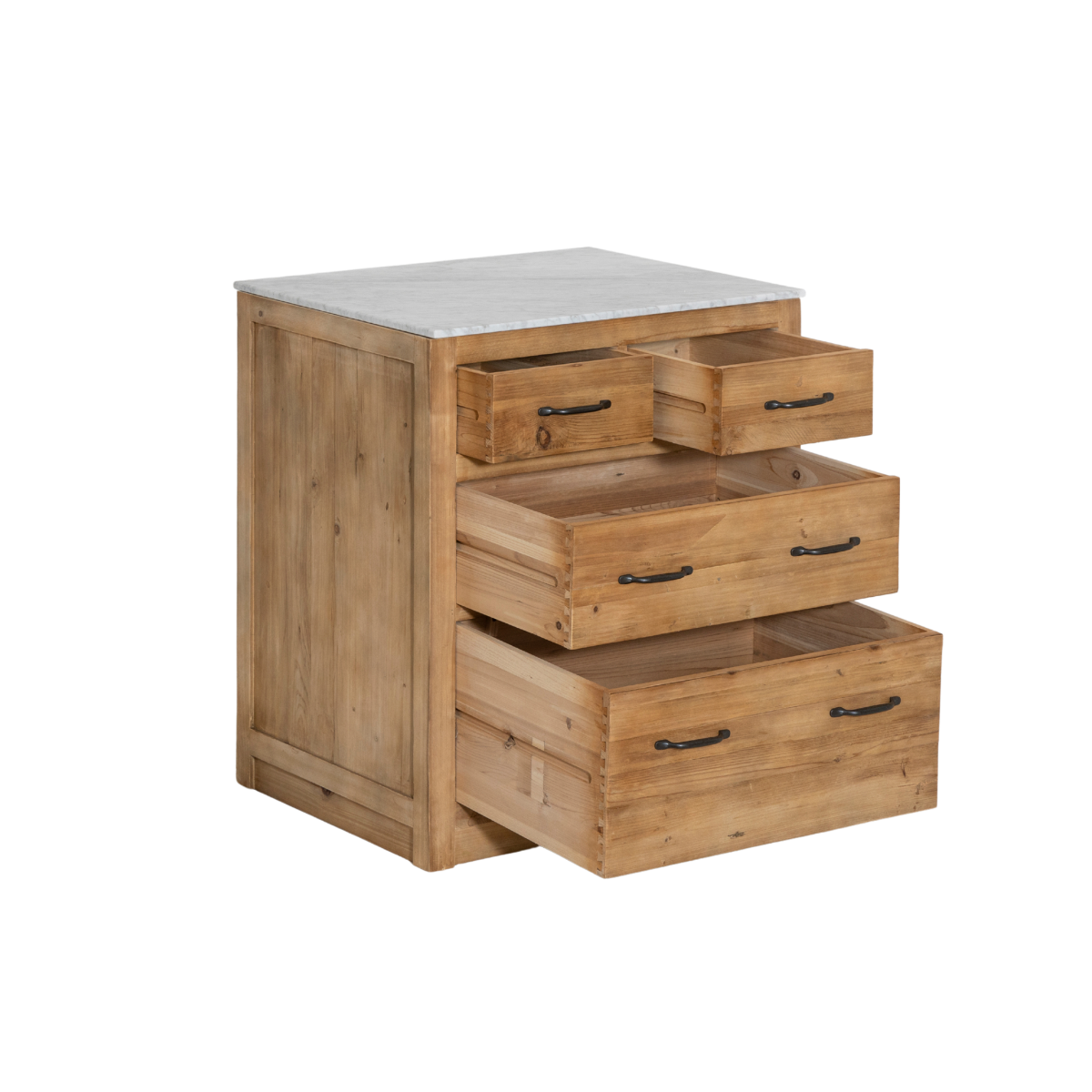 Meuble bas de cuisine 4 tiroirs Epure
