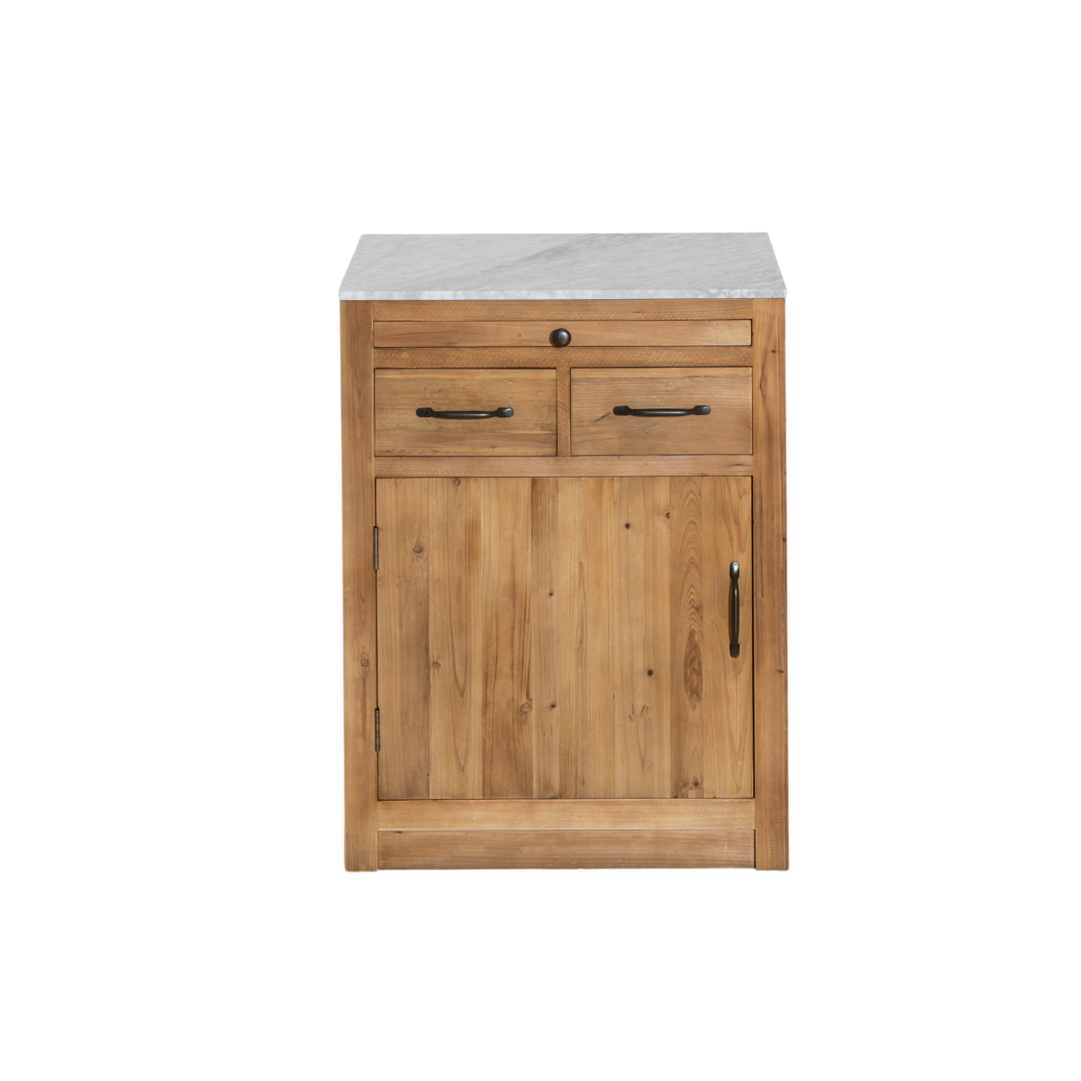 Meuble bas de cuisine 2 tiroirs, 1 porte Epure