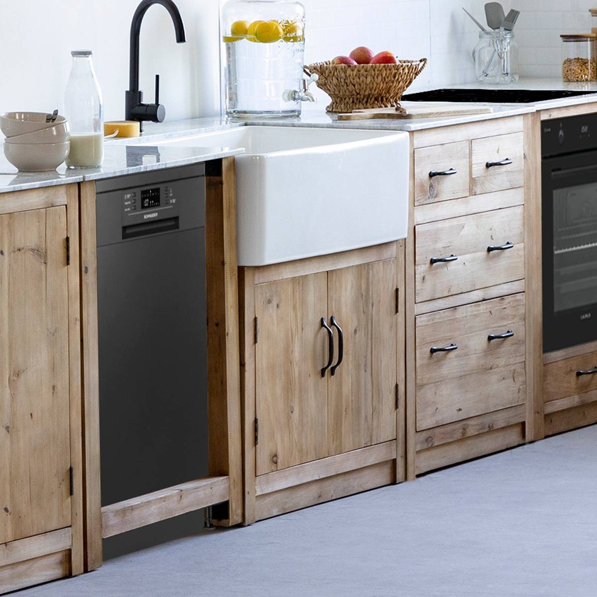 Meuble bas de cuisine avec évier Epure
