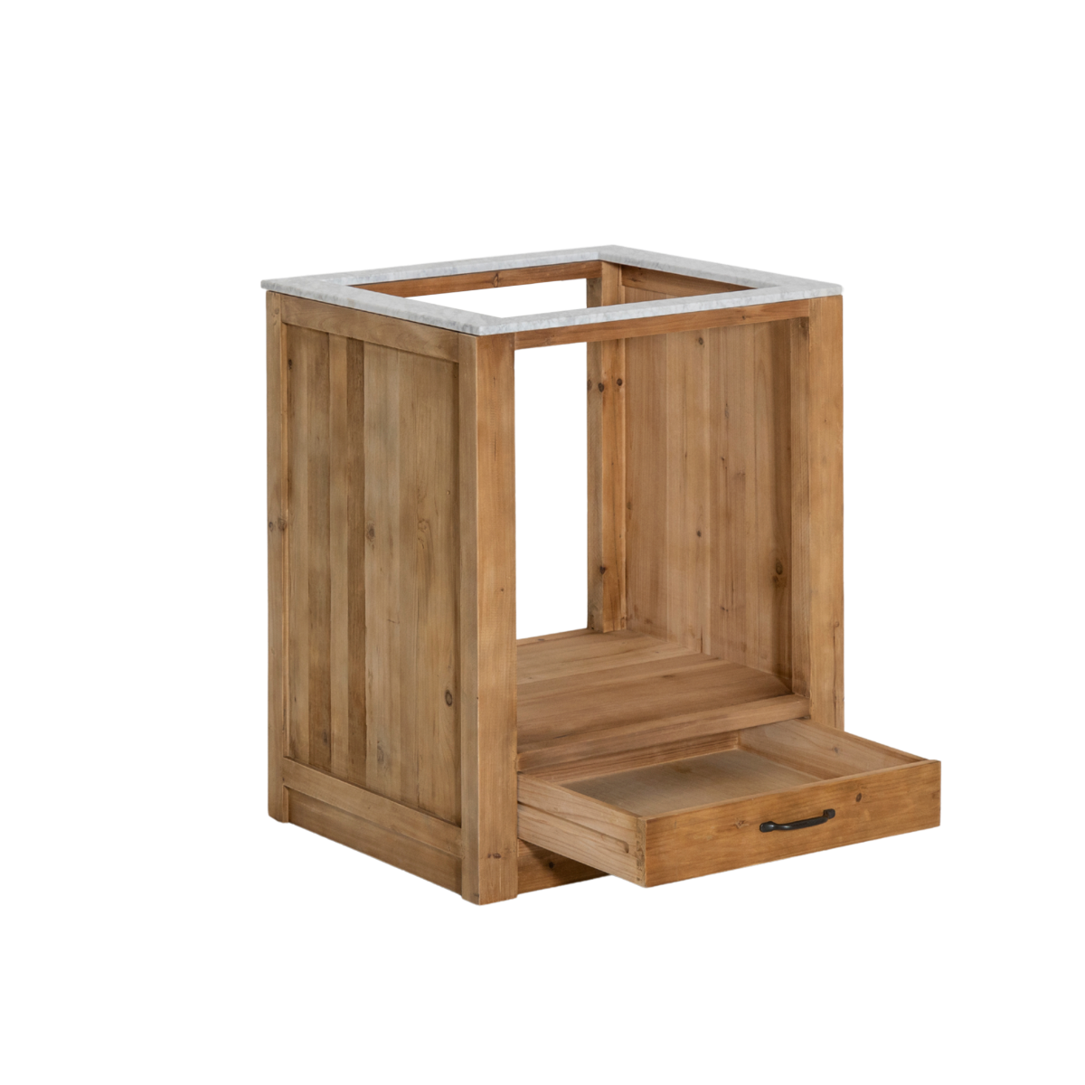 Meuble bas de cuisine pour four et plaques de cuisson Epure