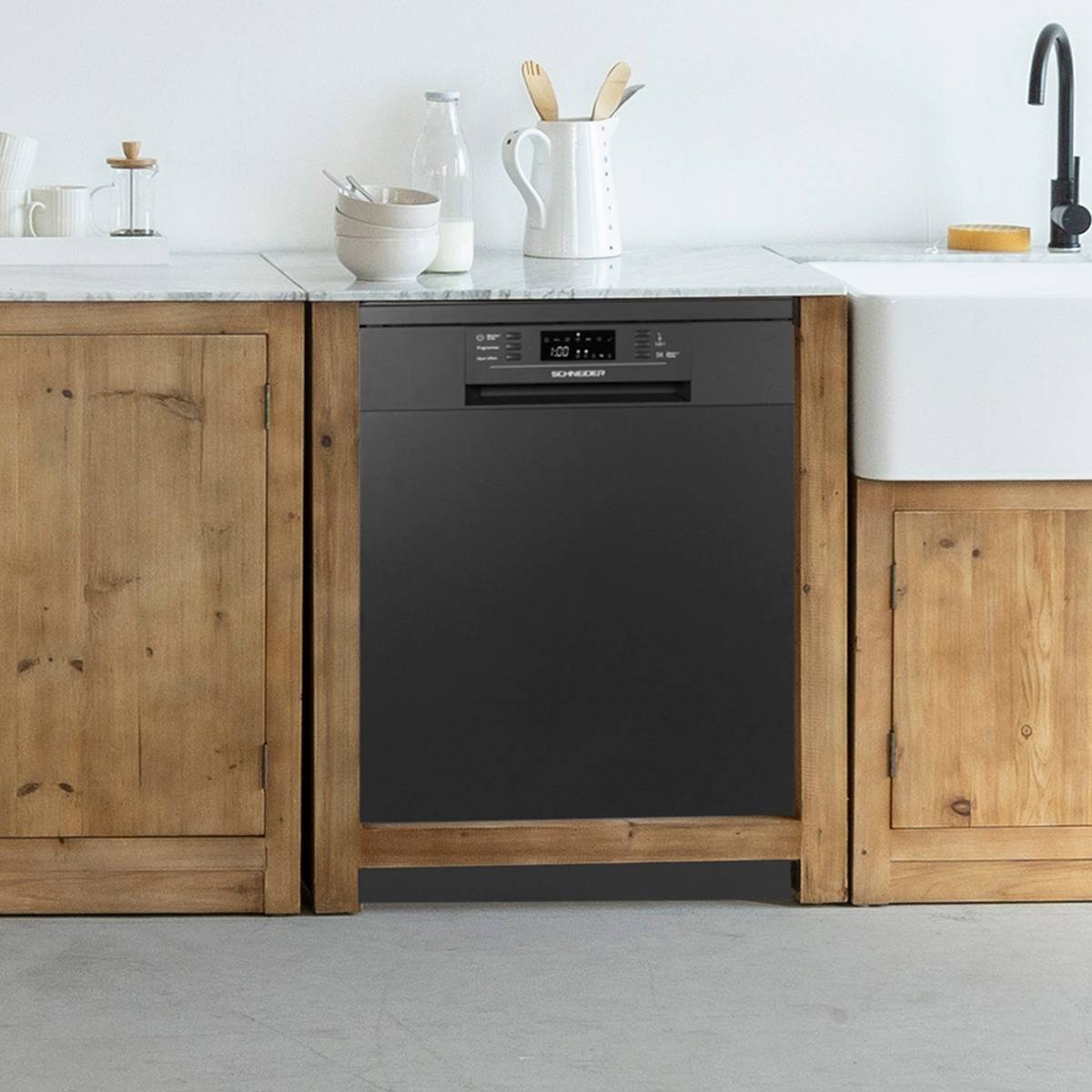 Meuble bas de cuisine pour lave vaisselle Epure