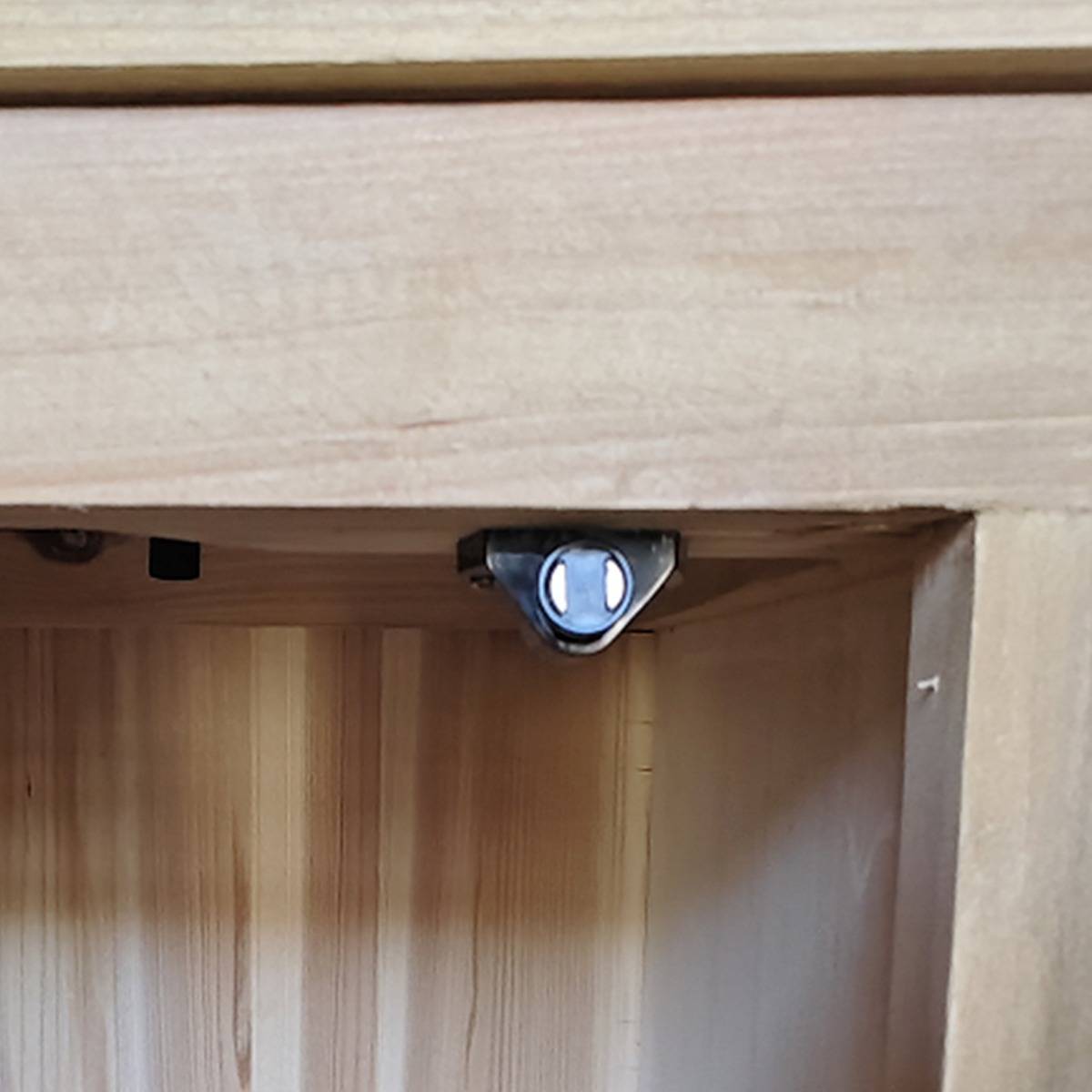 Ilot central en bois recyclé Garance