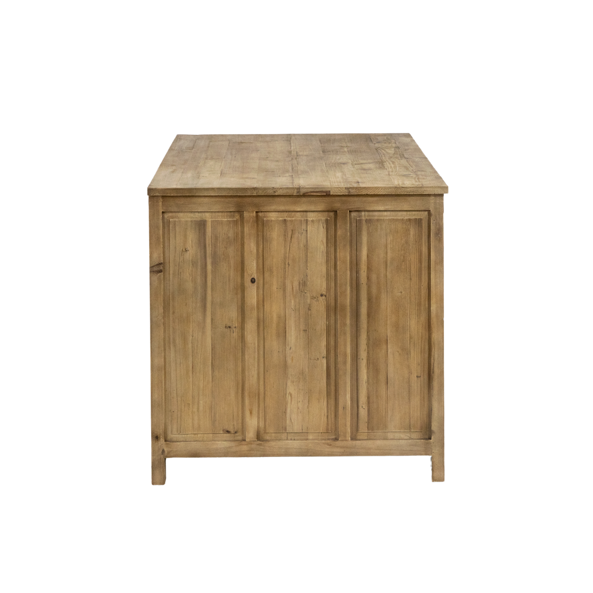 Ilot central en bois recyclé Garance