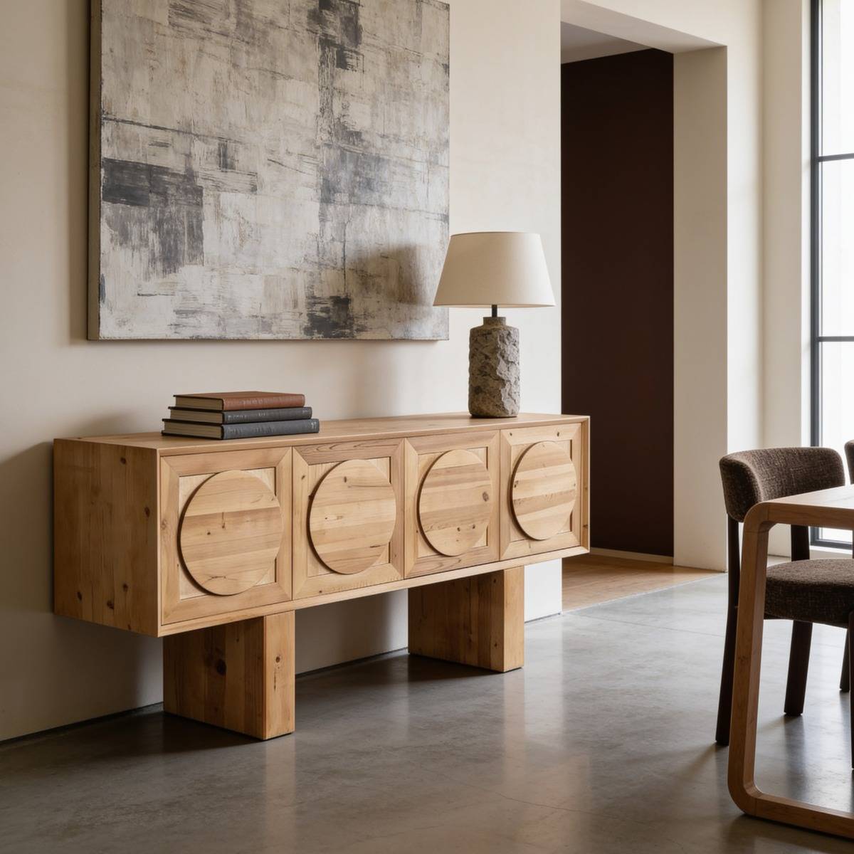 Buffet en bois recyclé Sigrid