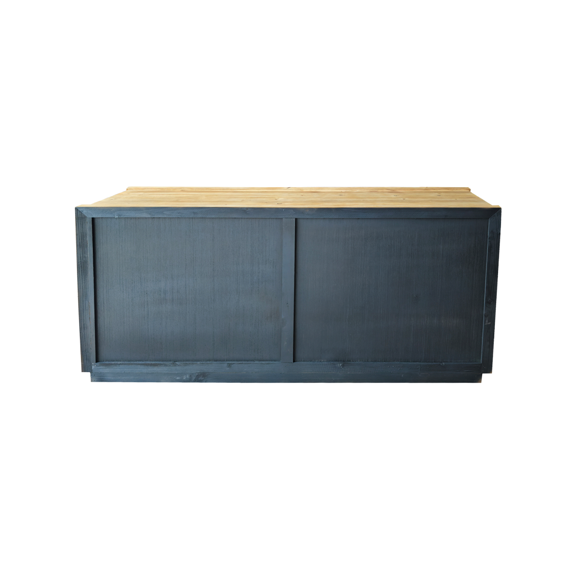 Buffet vitré en bois recyclé Sigrid