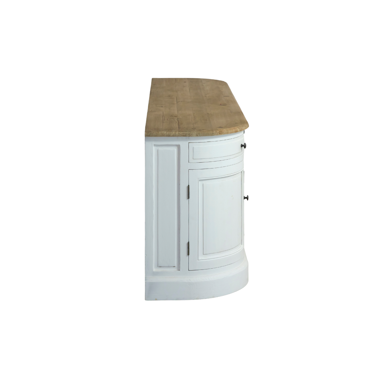 Buffet en bois recyclé blanchi 225 cm Garance
