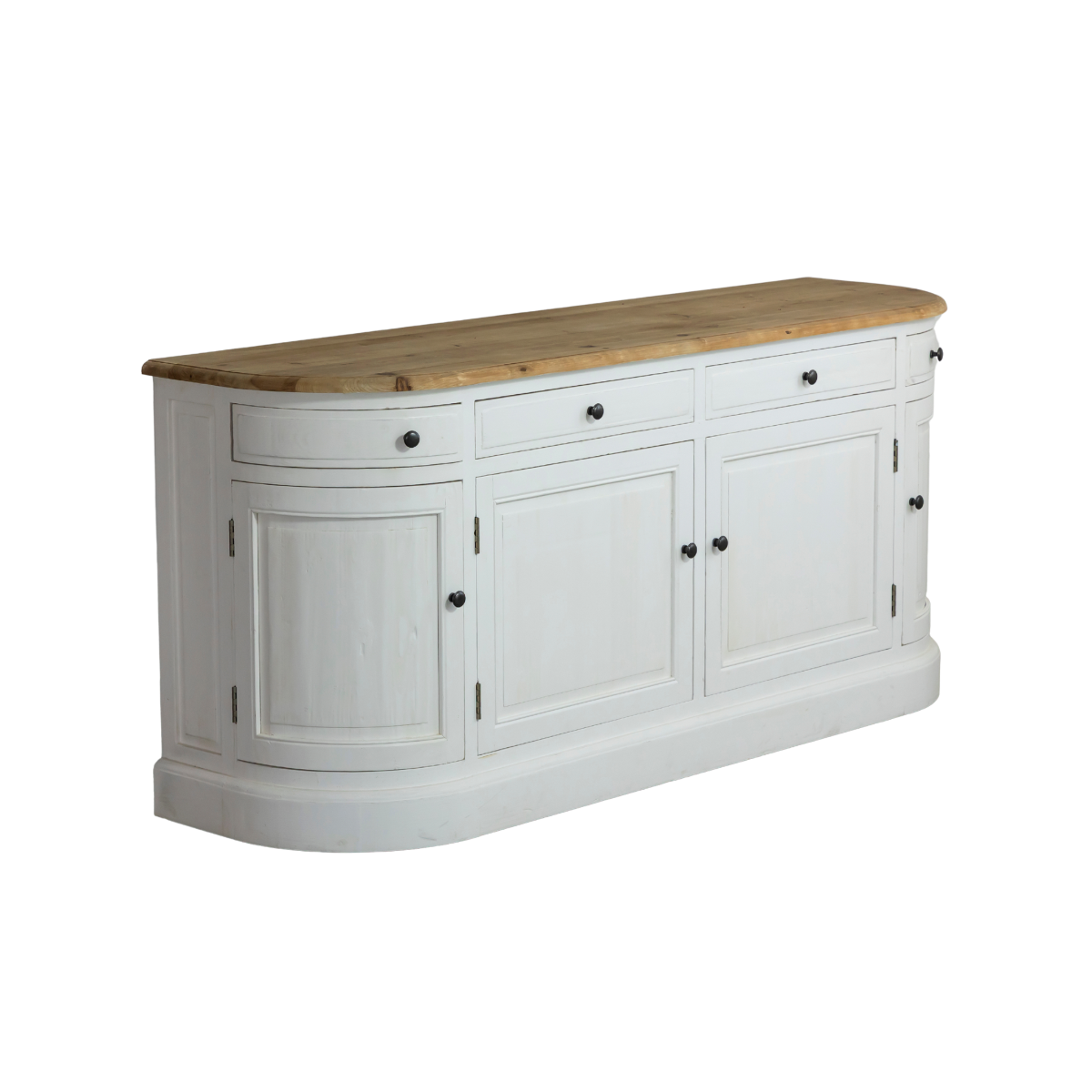 Buffet en bois recyclé blanchi 180 cm Garance