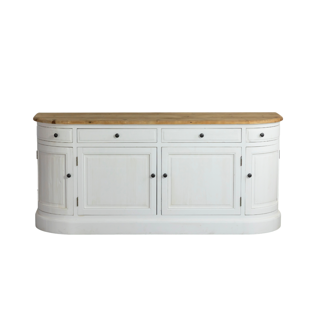 Buffet en bois recyclé blanchi 180 cm Garance