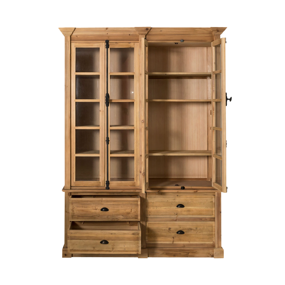 Vaisselier en bois recyclé Alba