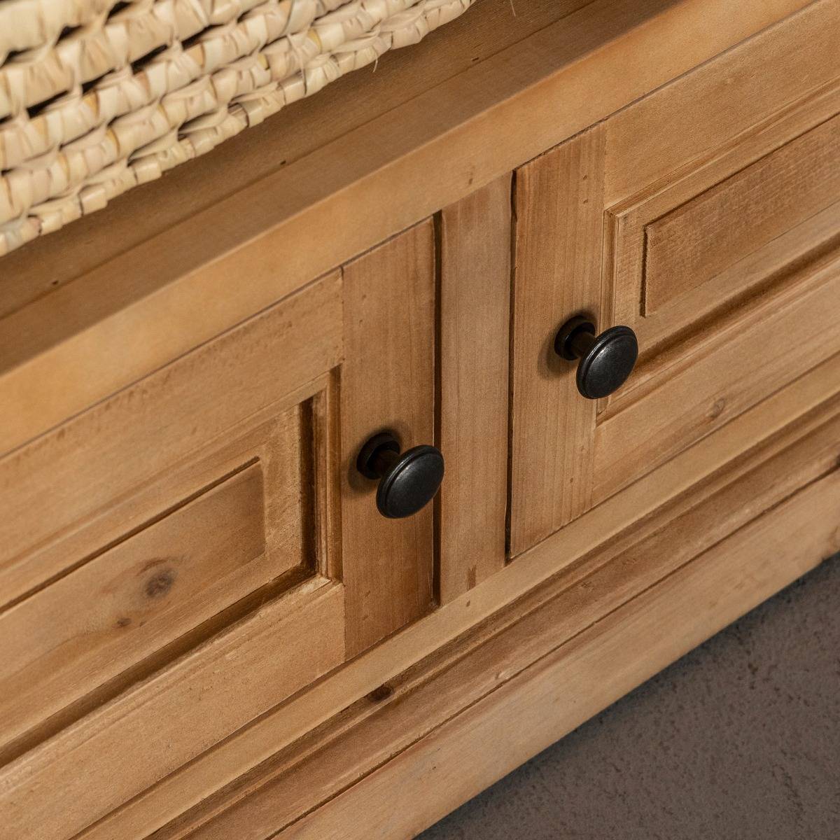 Meuble TV en bois recyclé Garance