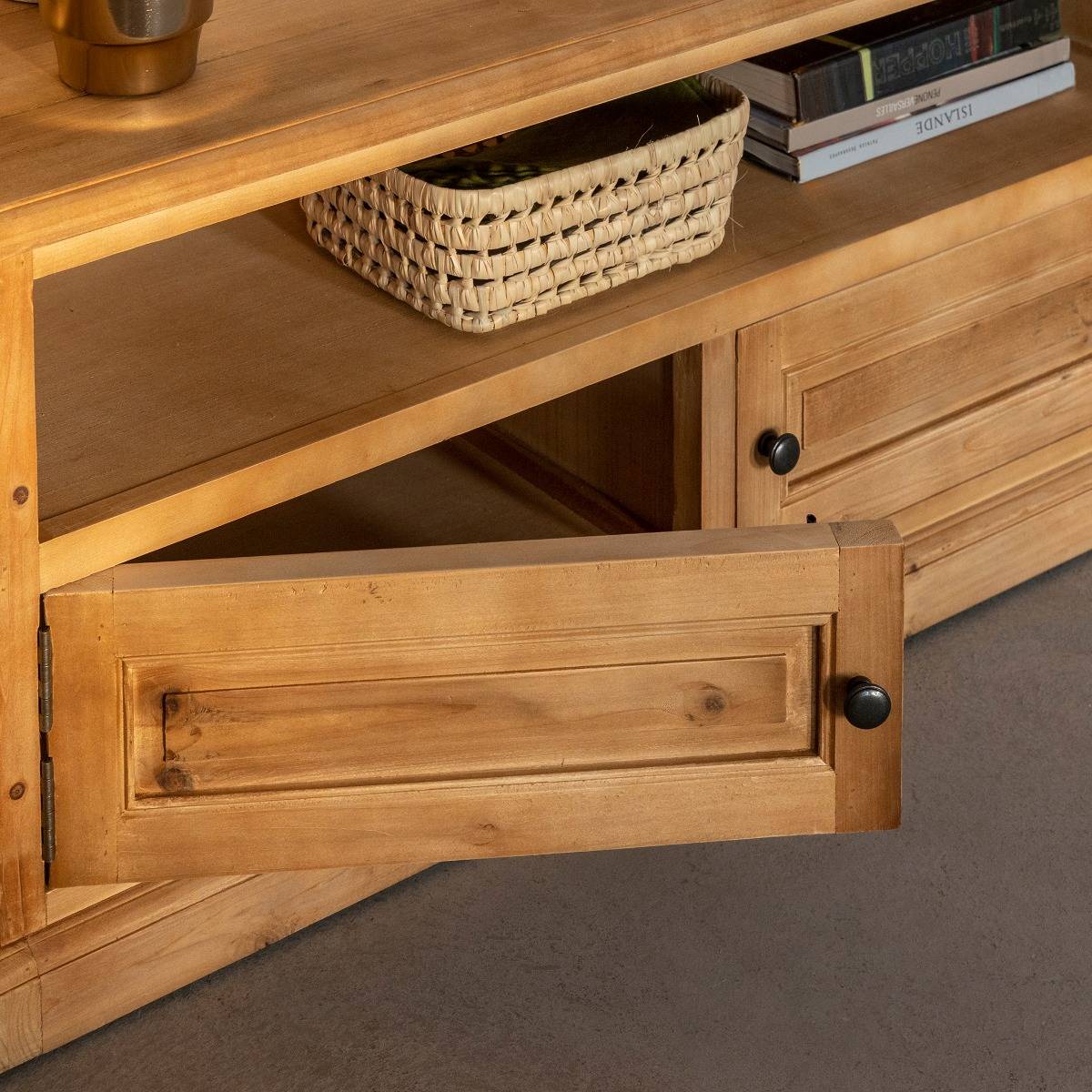 Meuble TV en bois recyclé Garance