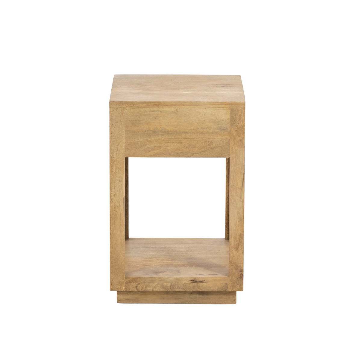 Table de chevet en bois de manguier Amara