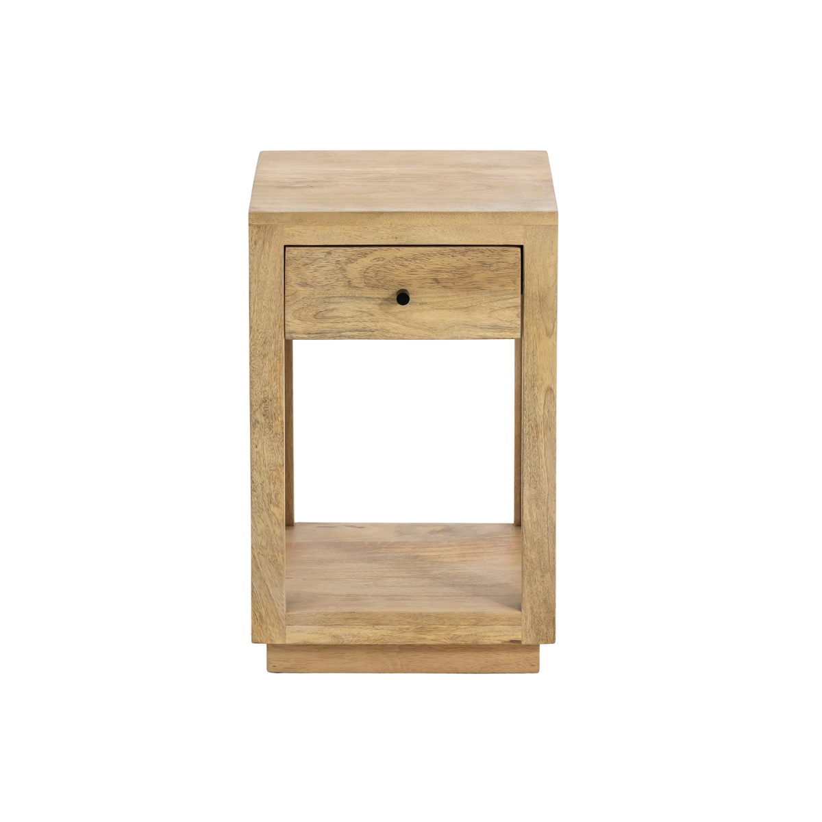 Table de chevet en bois de manguier Amara