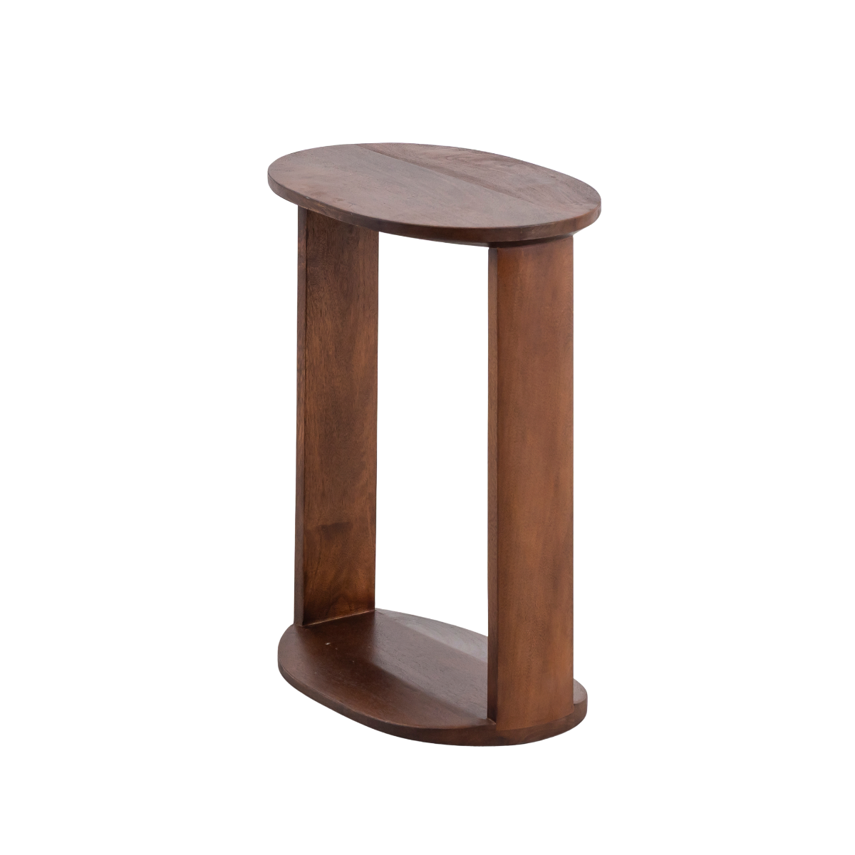 Table de chevet en bois de manguier Swan