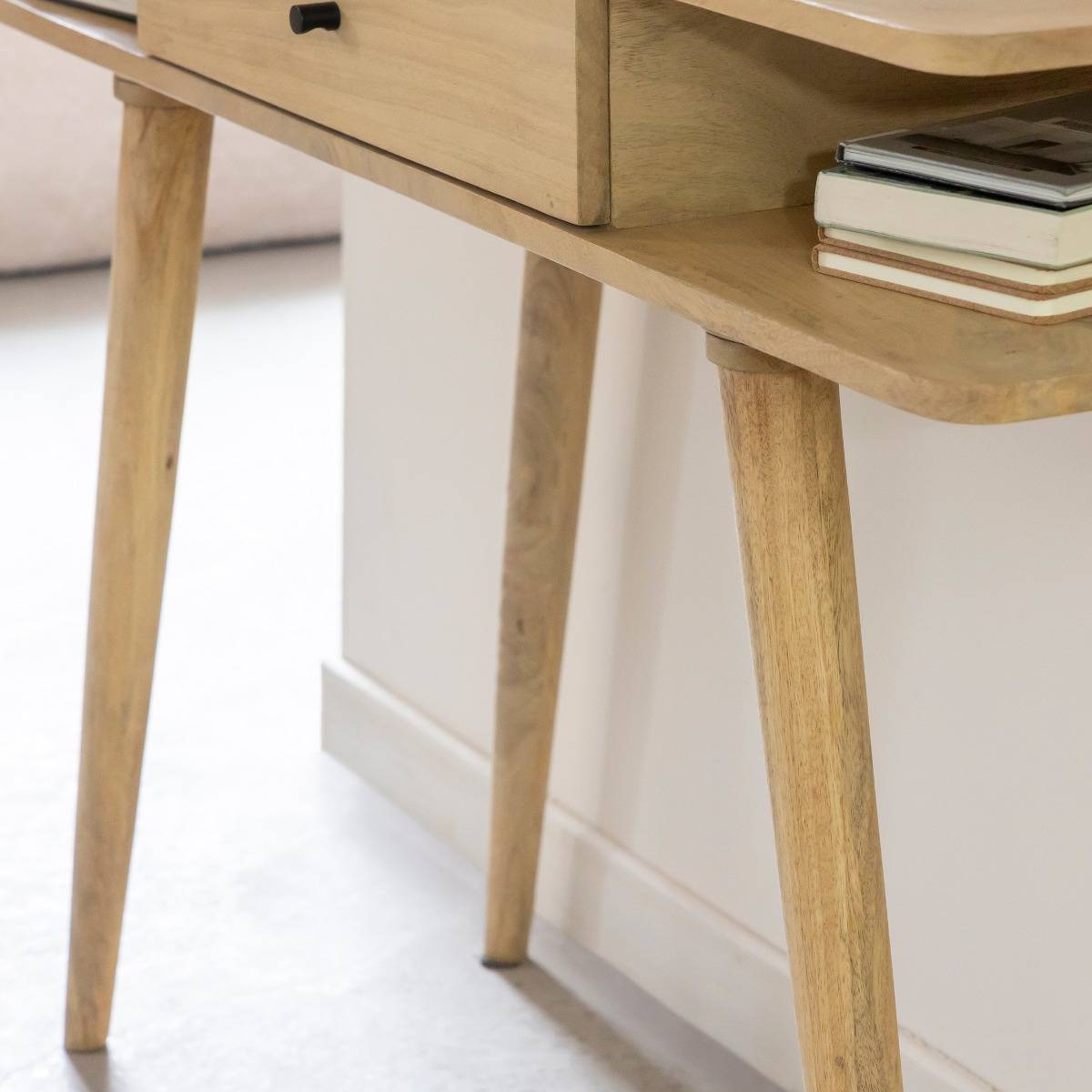 Console en bois de manguier Amara