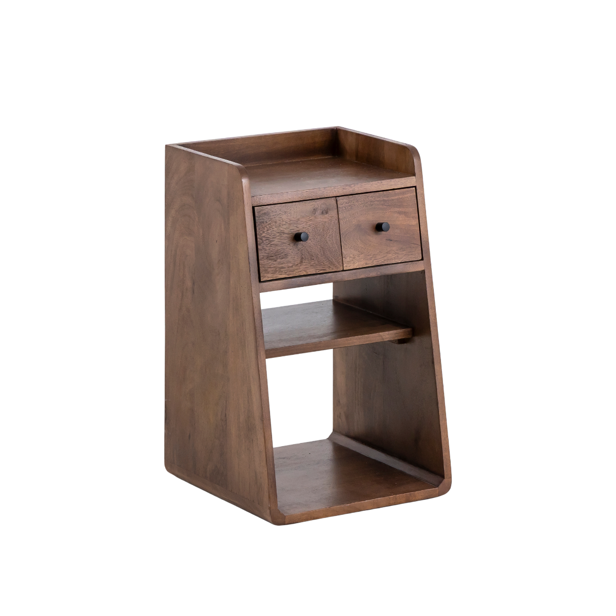 Table de chevet en bois de manguier Irène