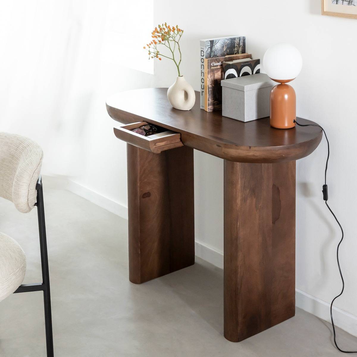 Console en bois de manguier Kate
