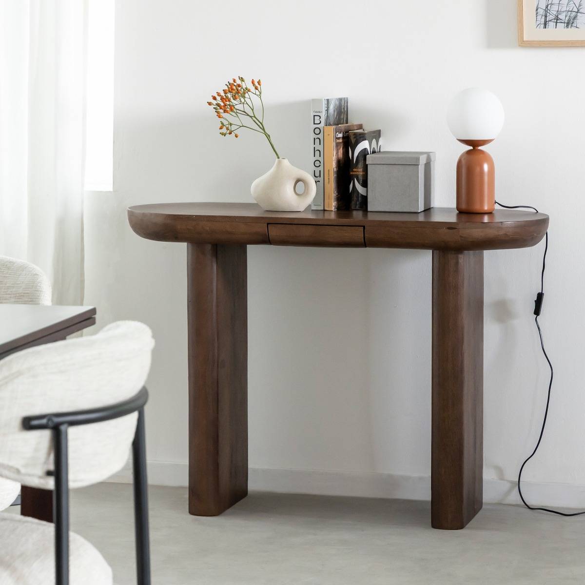 Console en bois de manguier Kate