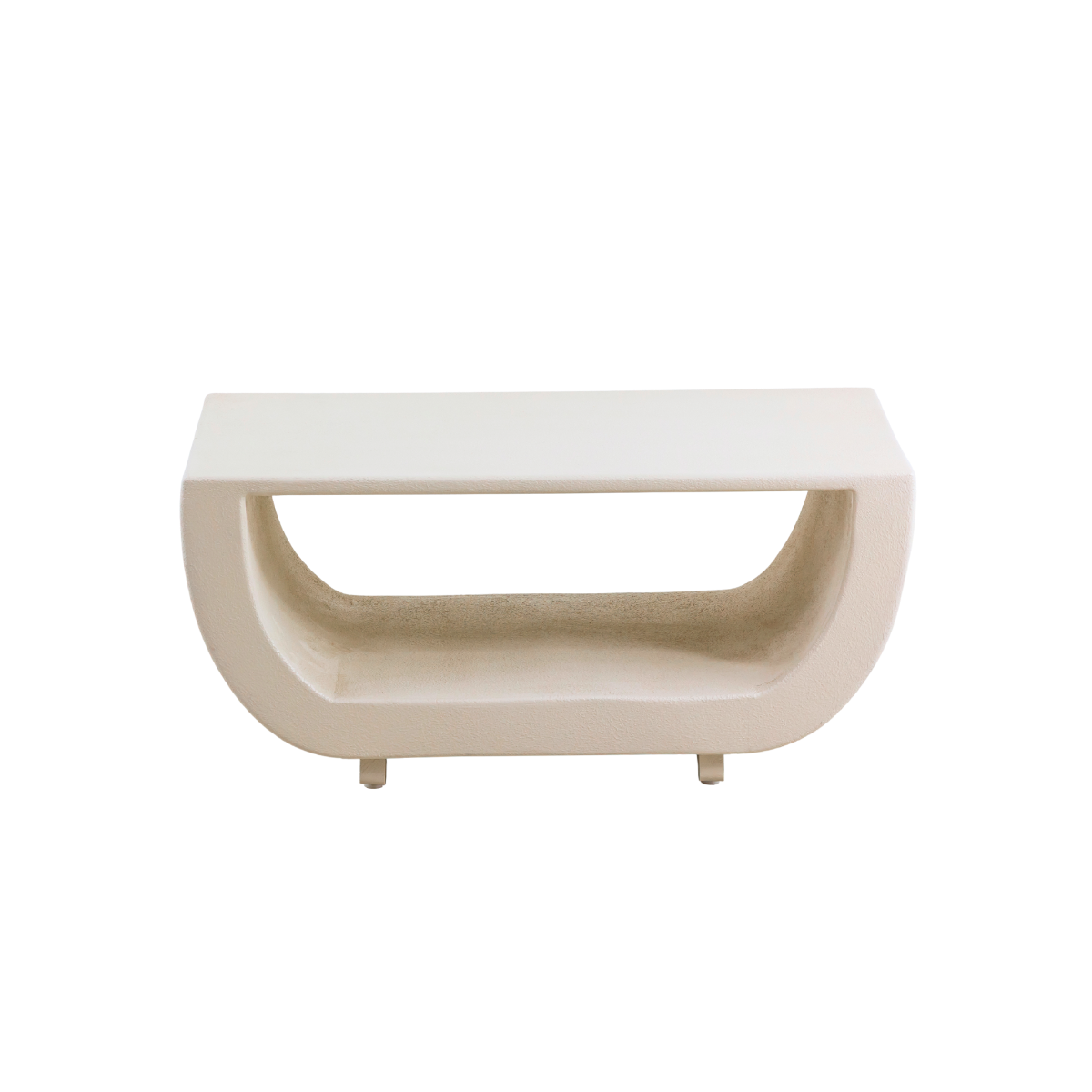 Table basse en MDF effet crépi Thomas