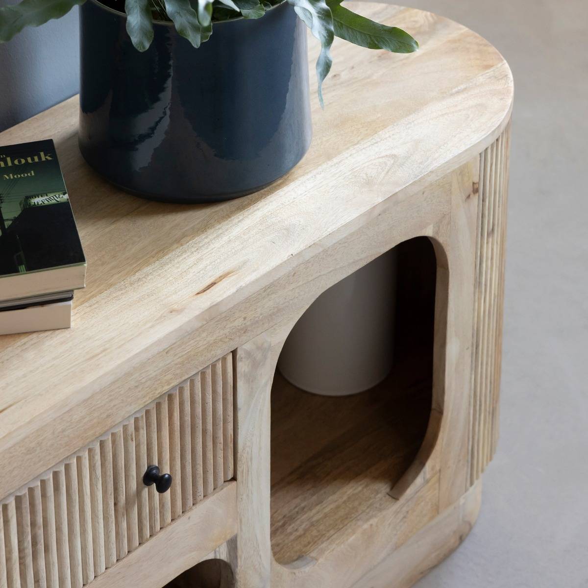 Meuble TV en bois de manguier Amara