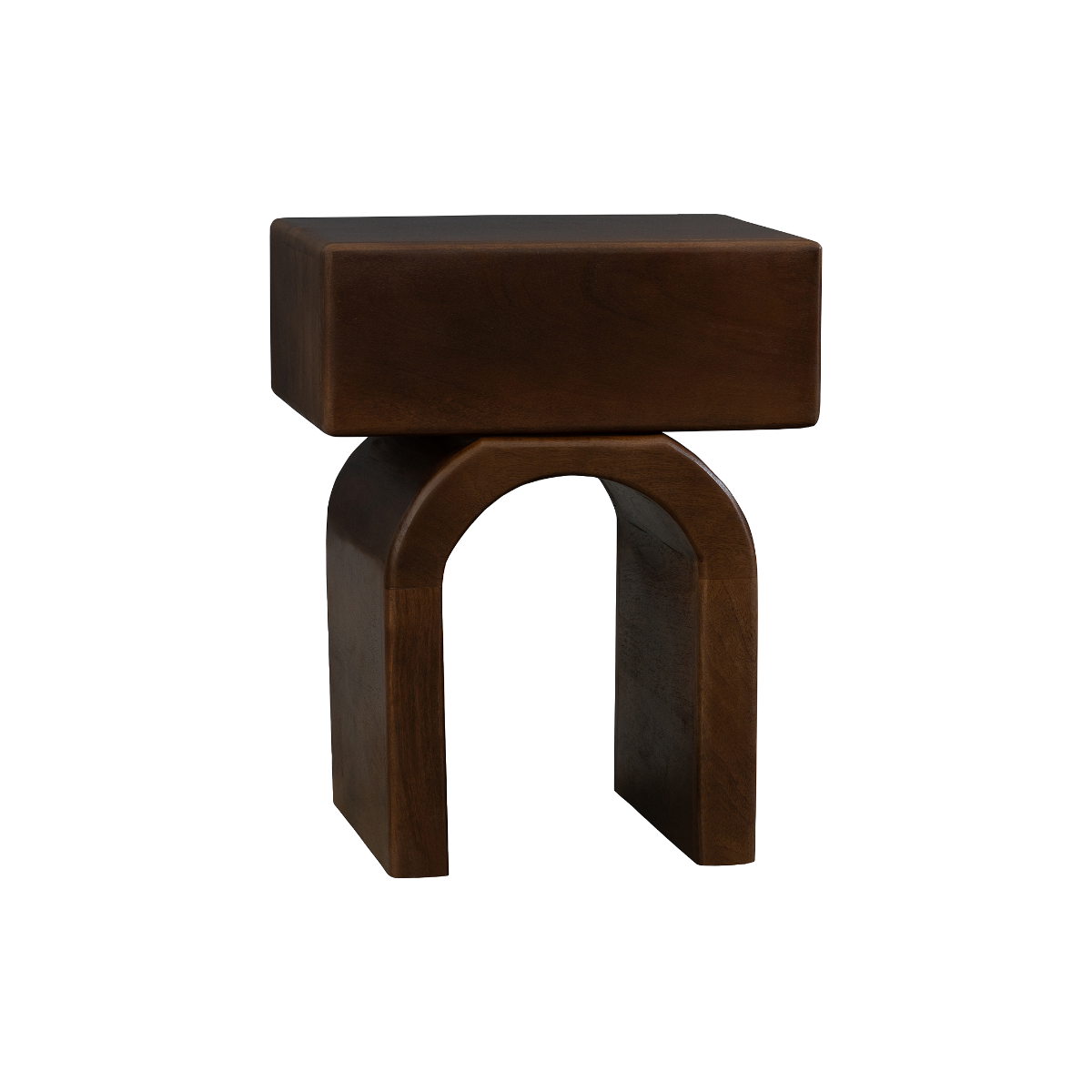 Table de chevet en bois de manguier Carya