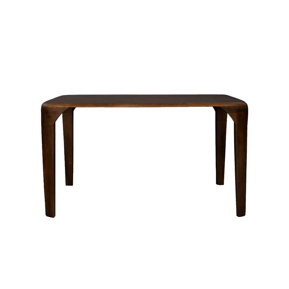 Table à manger carrée en bois de manguier Maora