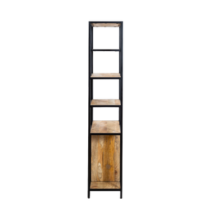 Etagère en bois de manguier et métal Maxence