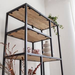 Etagère en bois de manguier et métal Maxence