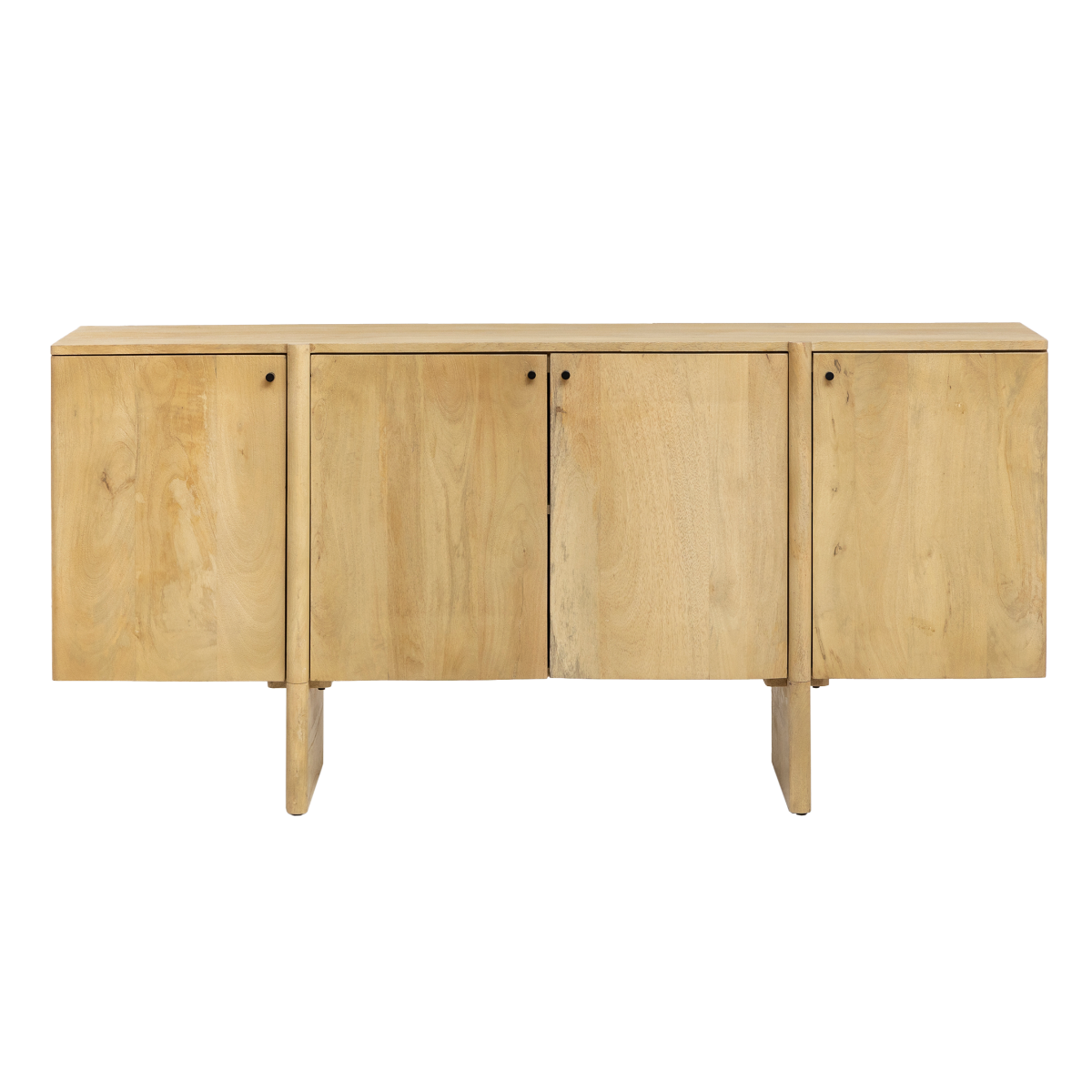 Buffet en bois de manguier 4 portes Amara