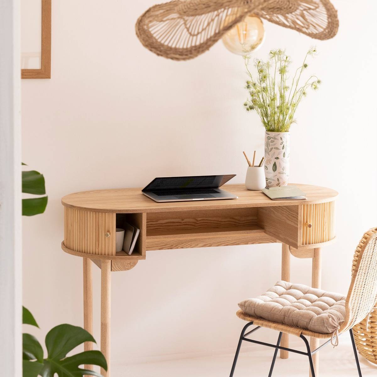 Bureau en bois pin Colin