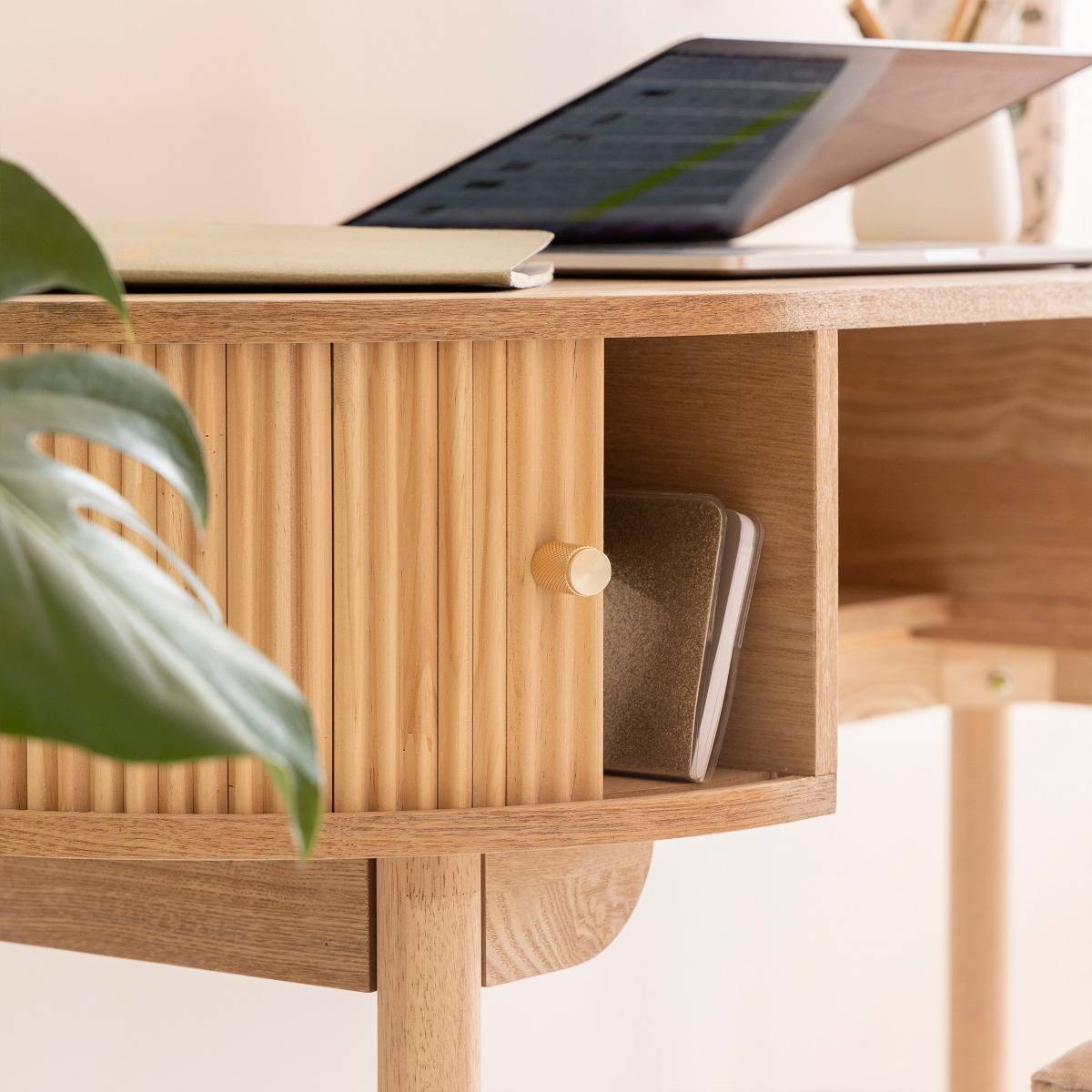 Bureau en bois pin Colin