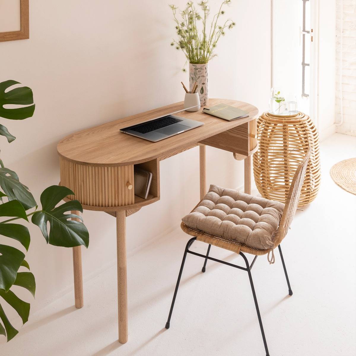 Bureau en bois pin Colin