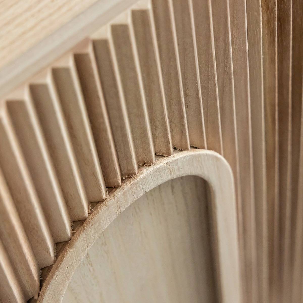 Buffet en bois de paulownia Nilo