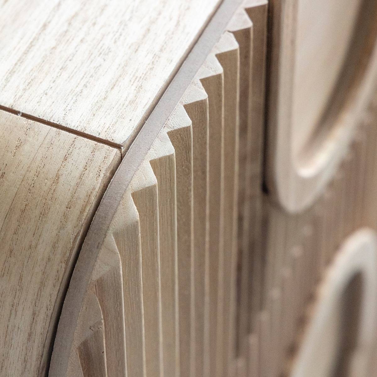 Commode en bois de paulownia Nilo