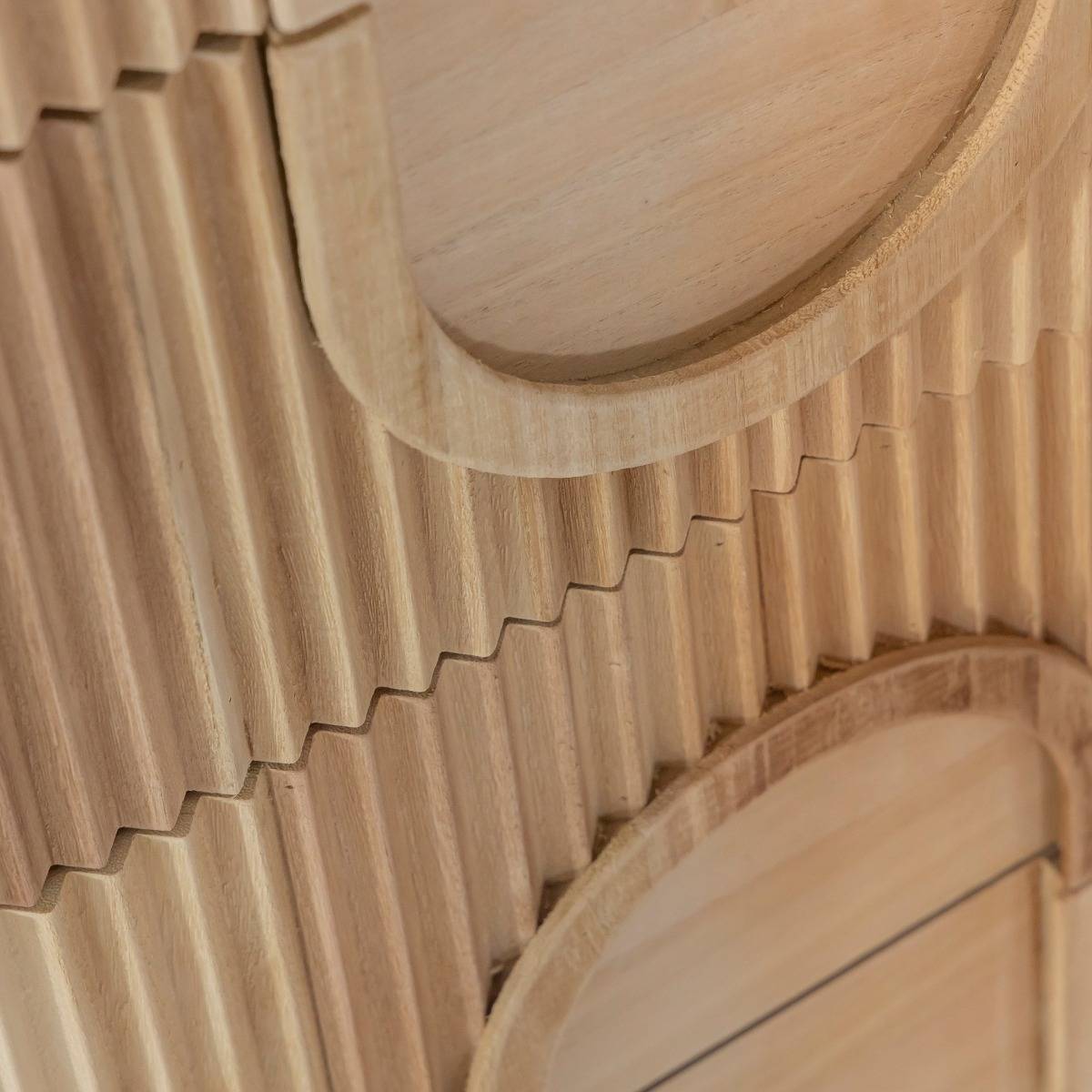 Chiffonnier en bois de paulownia Nilo