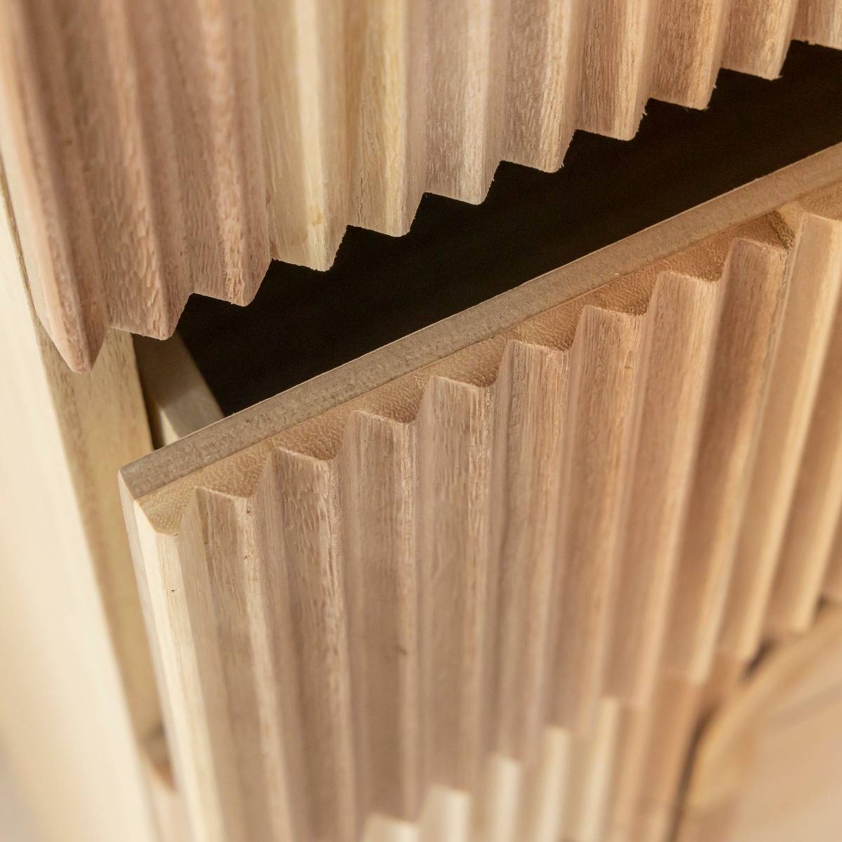 Chiffonnier en bois de paulownia Nilo