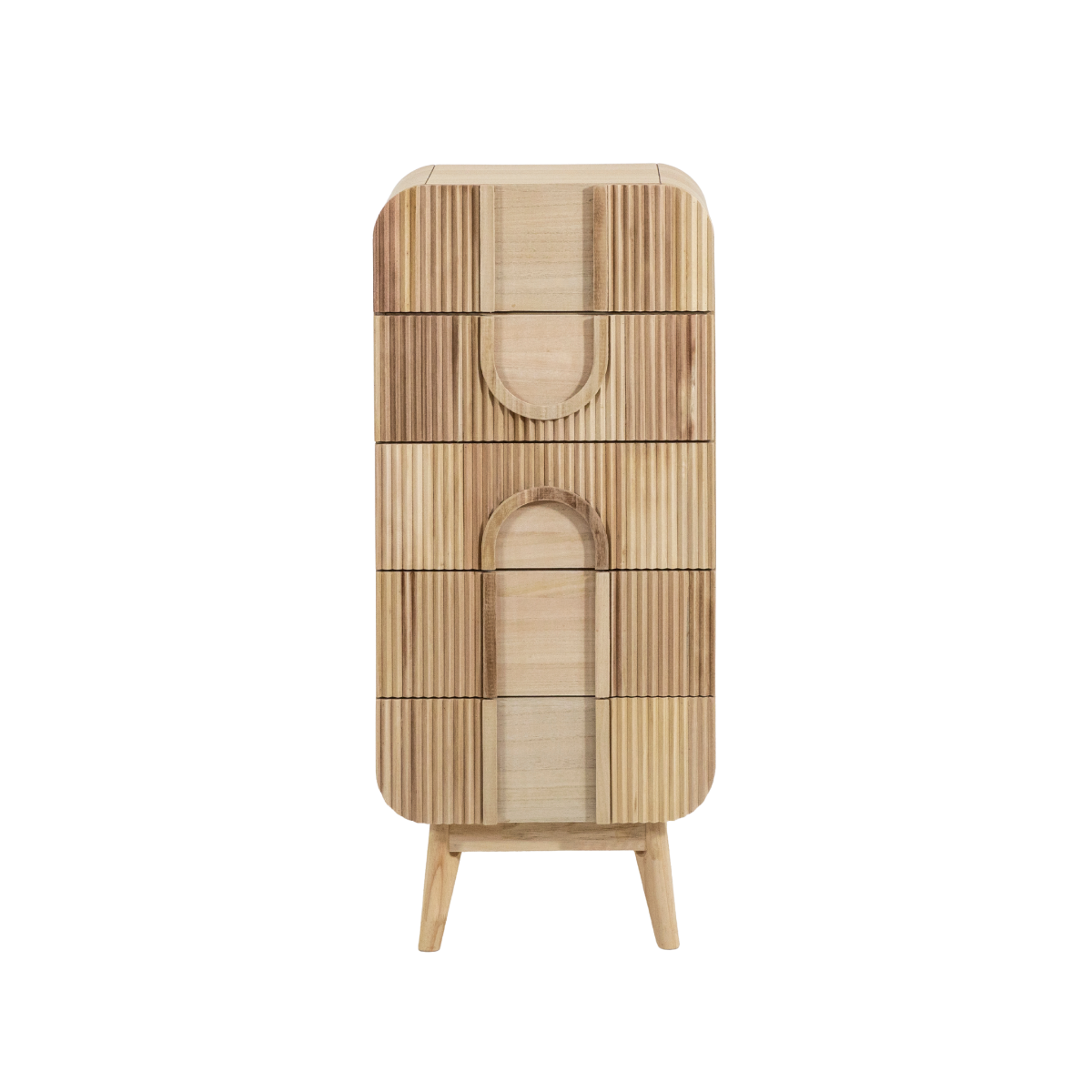 Chiffonnier en bois de paulownia Nilo