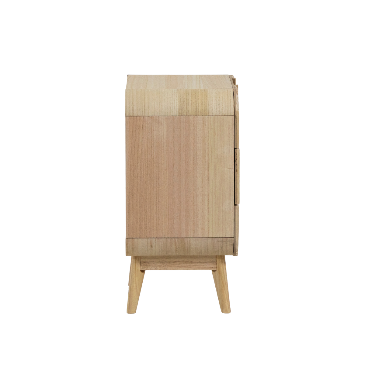 Table de chevet en bois de paulownia Nilo