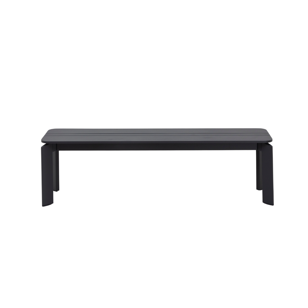 Banc en aluminium gris Apollon 