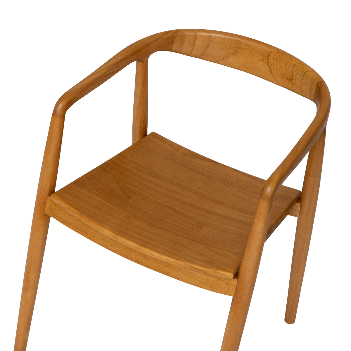 Chaise en bois de teck June (lot de 2)