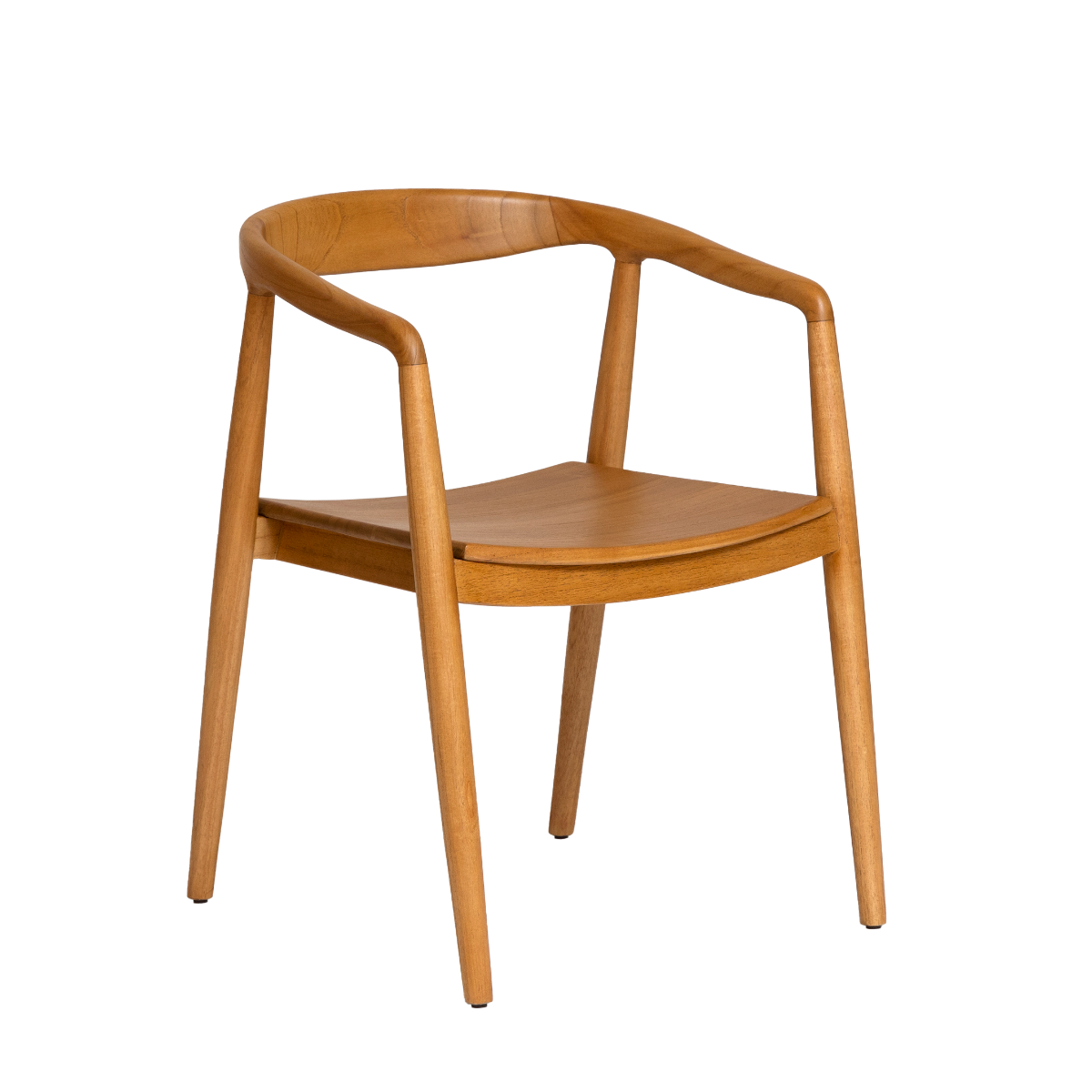 Chaise en bois de teck June (lot de 2)