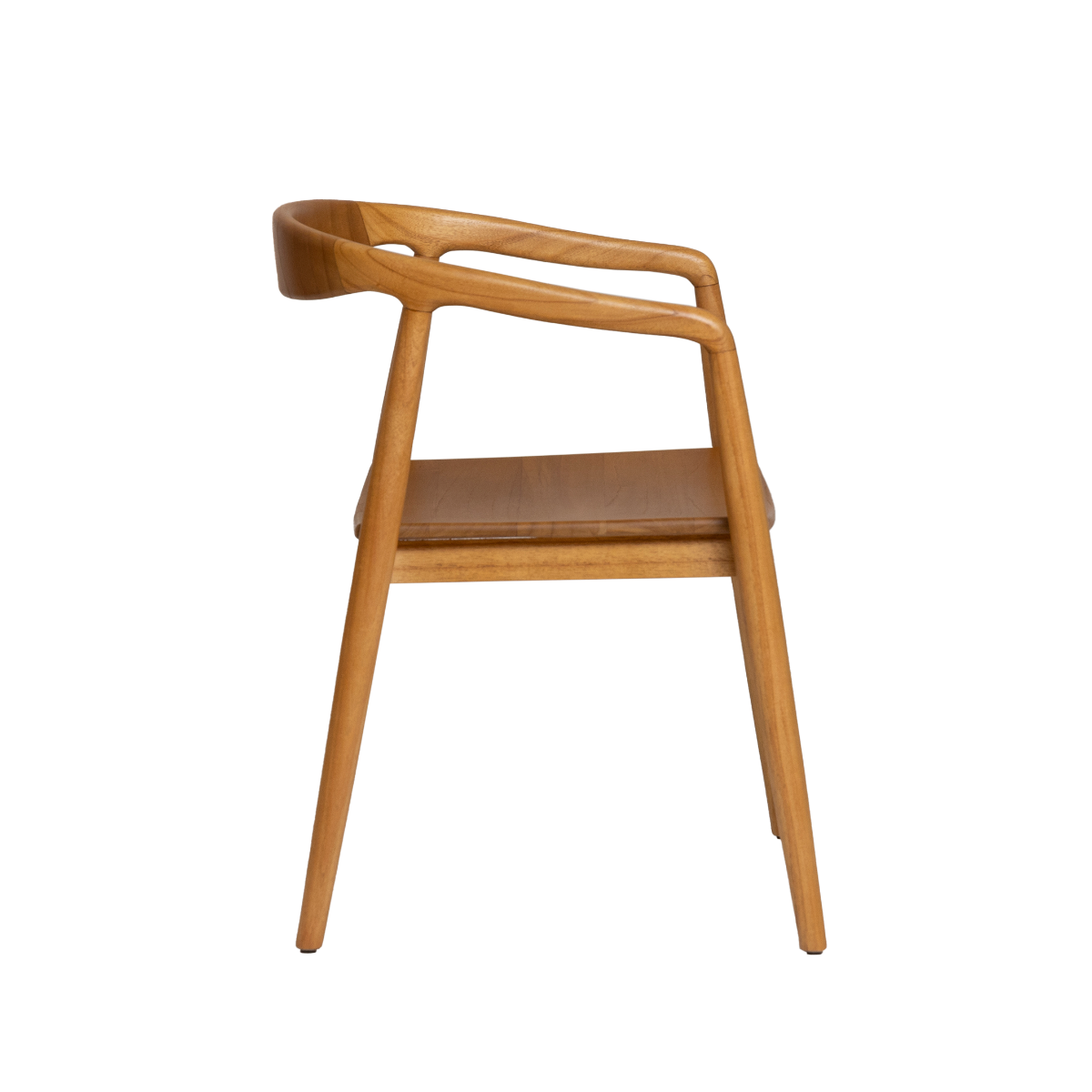 Chaise en bois de teck June (lot de 2)
