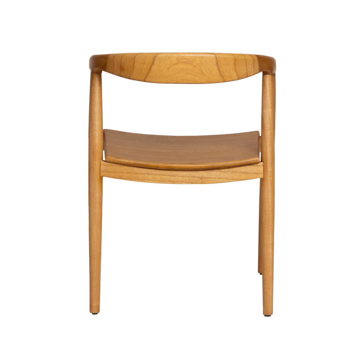 Chaise en bois de teck June (lot de 2)