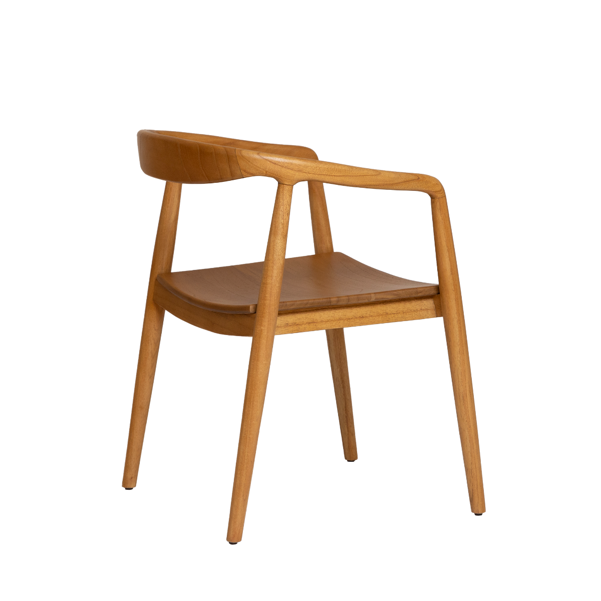 Chaise en bois de teck June (lot de 2)