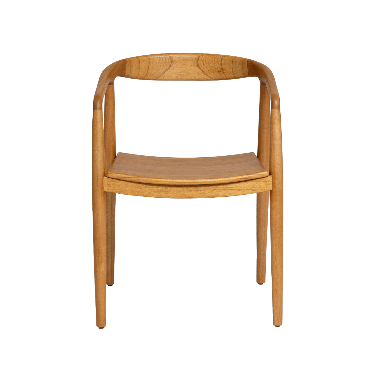Chaise en bois de teck June (lot de 2)