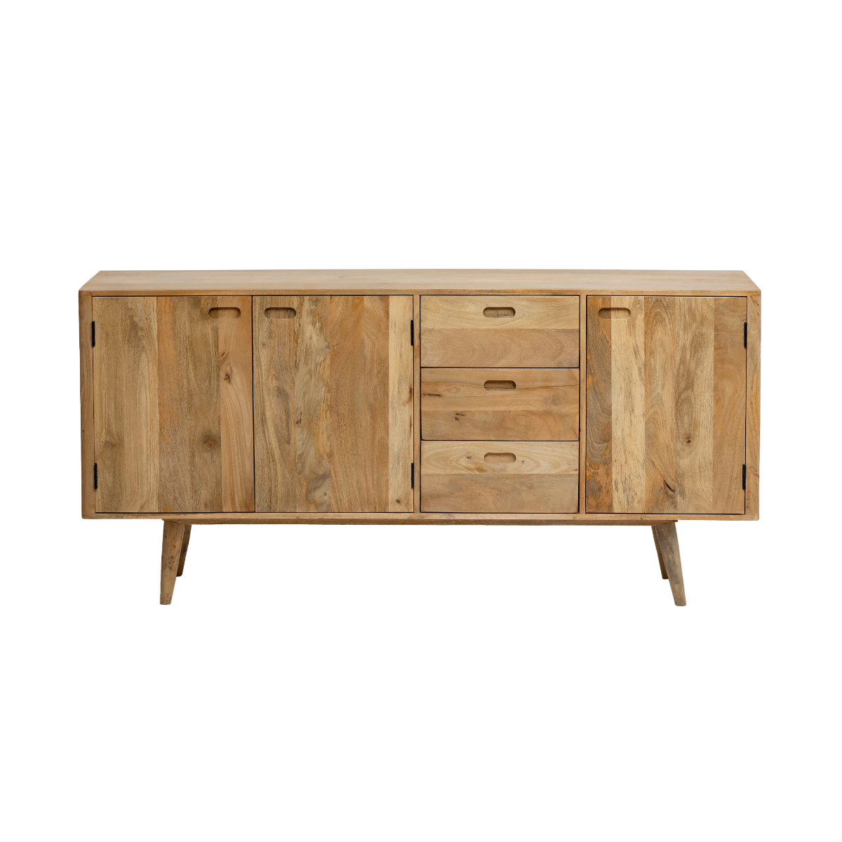 Buffet long en bois de manguier Rowene