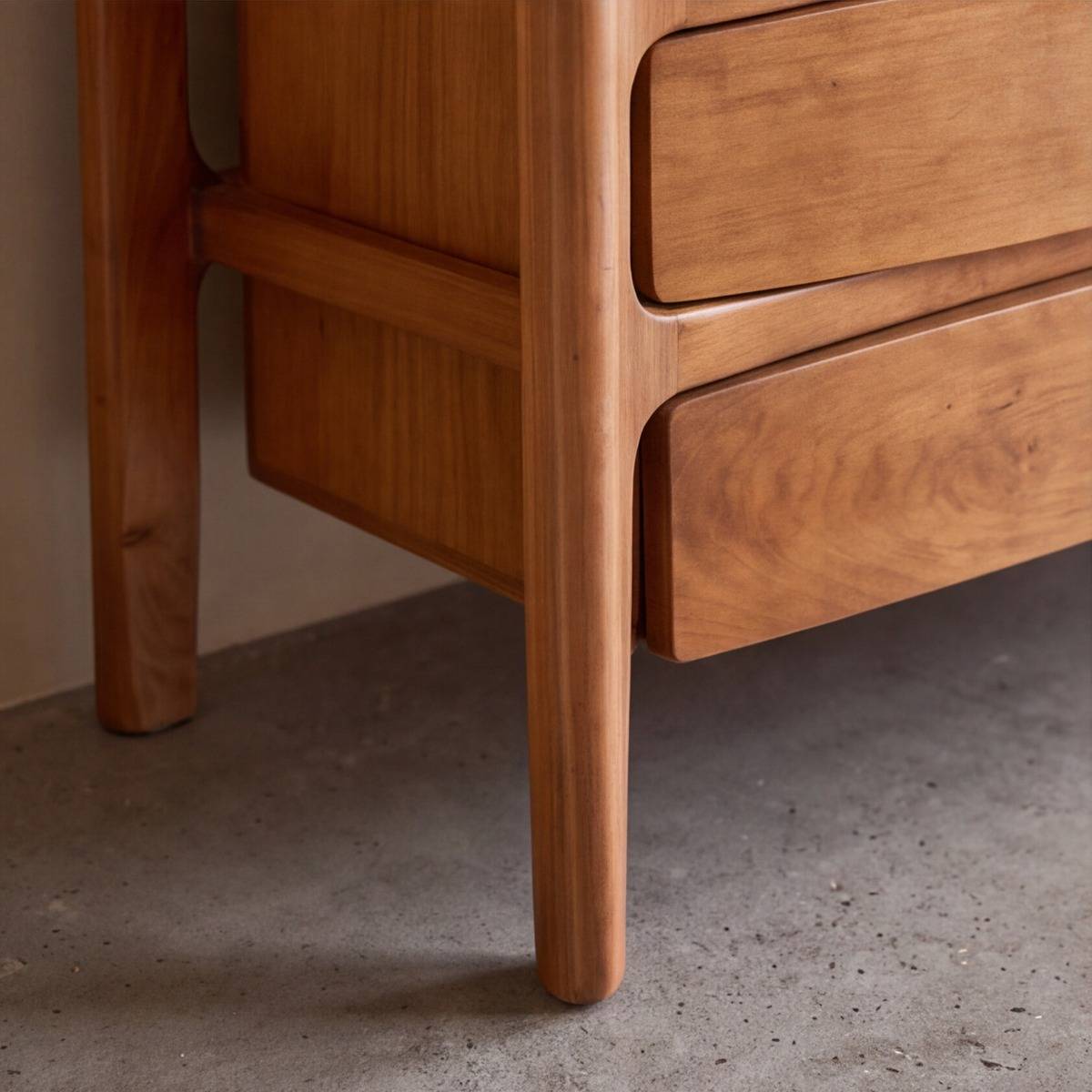 Commode 6 tiroirs en bois de manguier Rosana