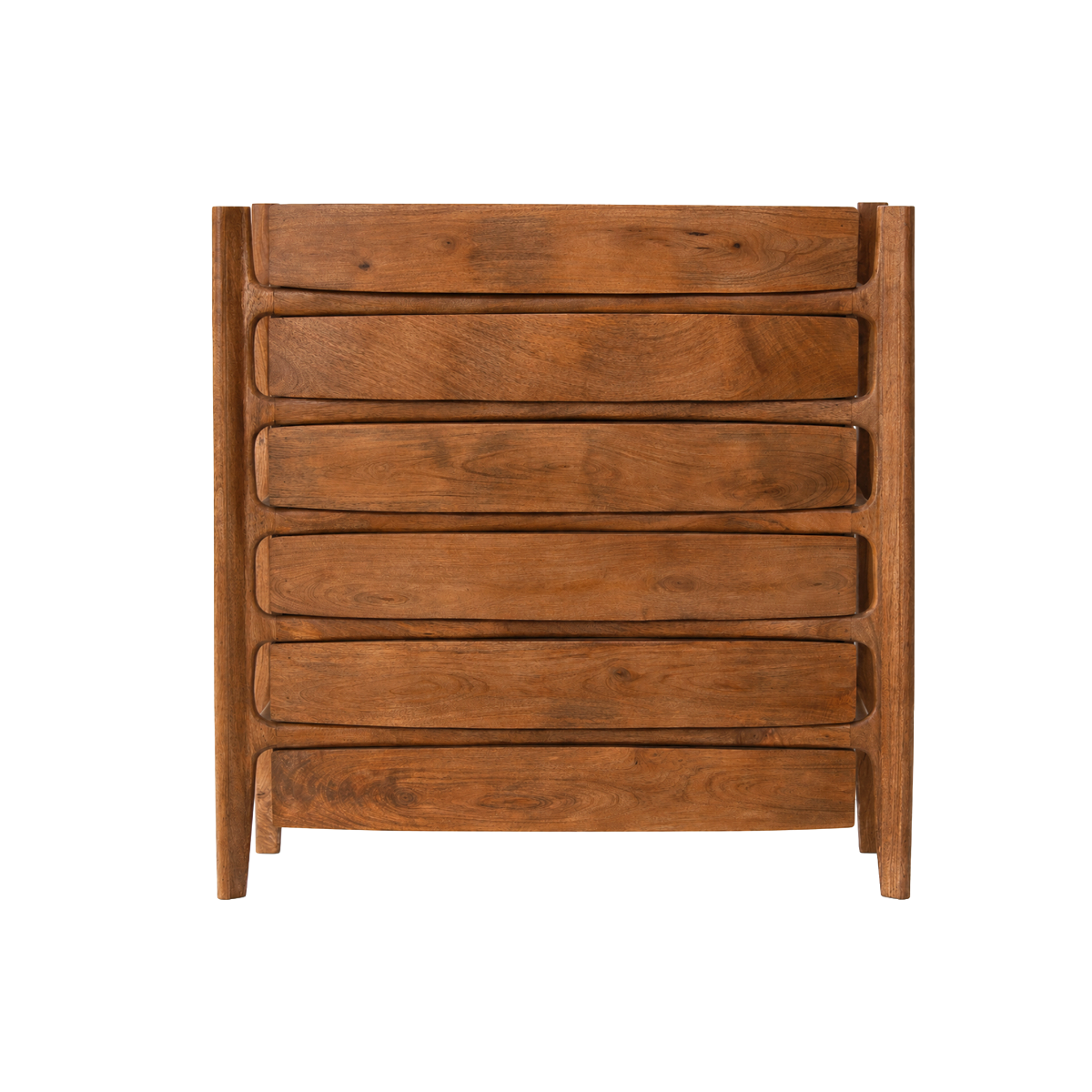 Commode 6 tiroirs en bois de manguier Rosana