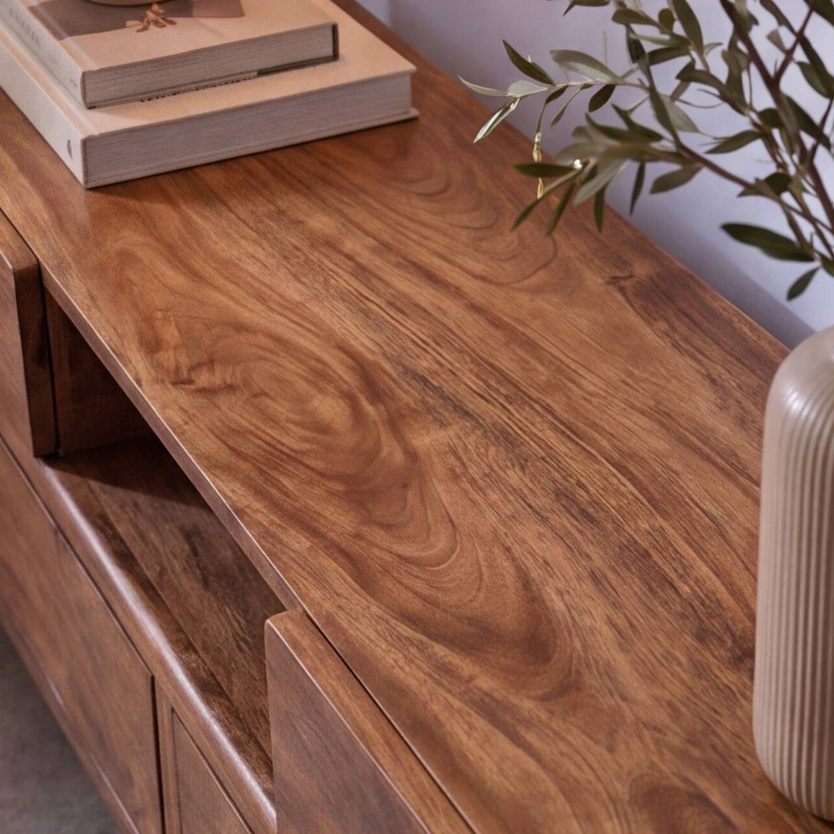 Meuble TV en bois de manguier Rosana