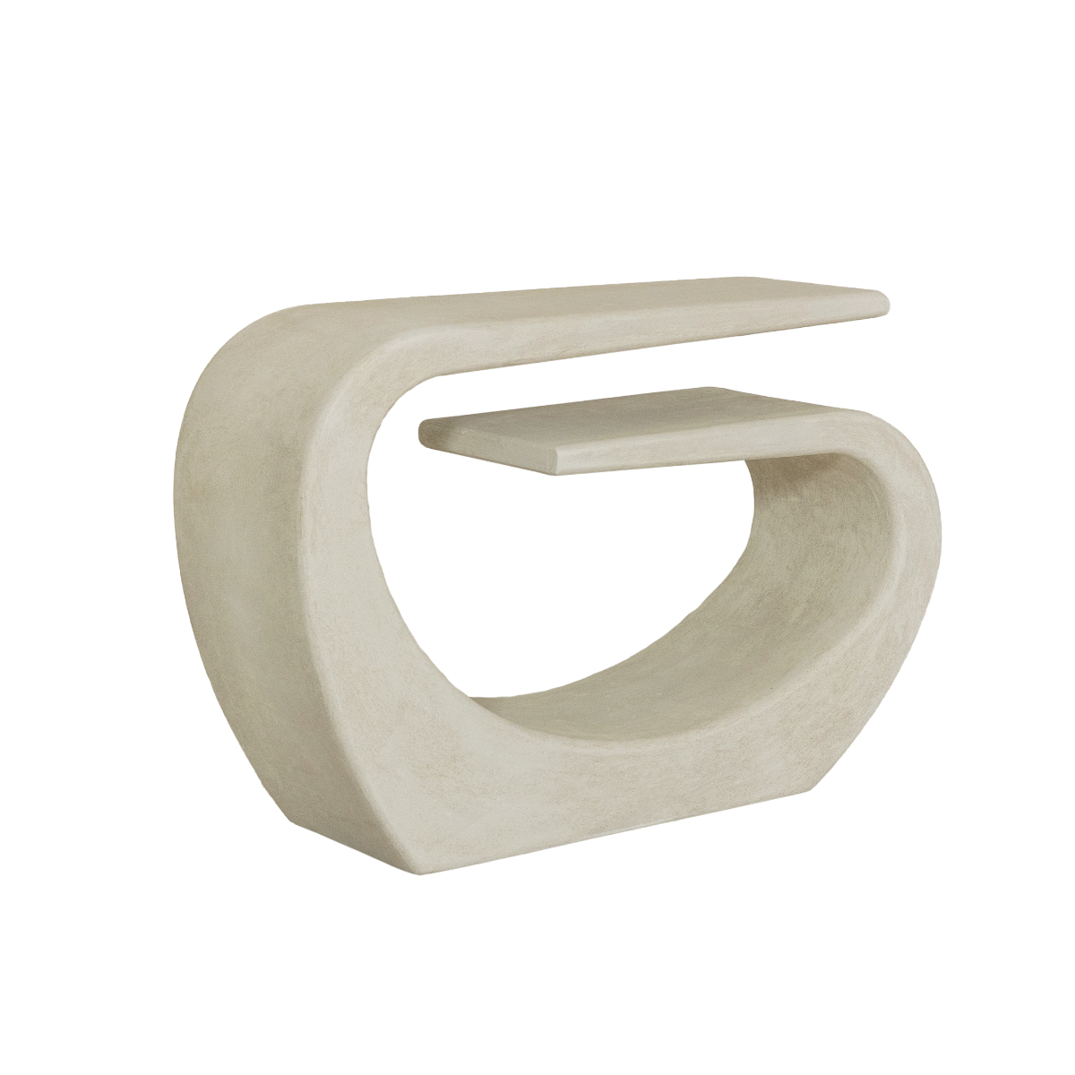 Console en MDF blanc Danaé